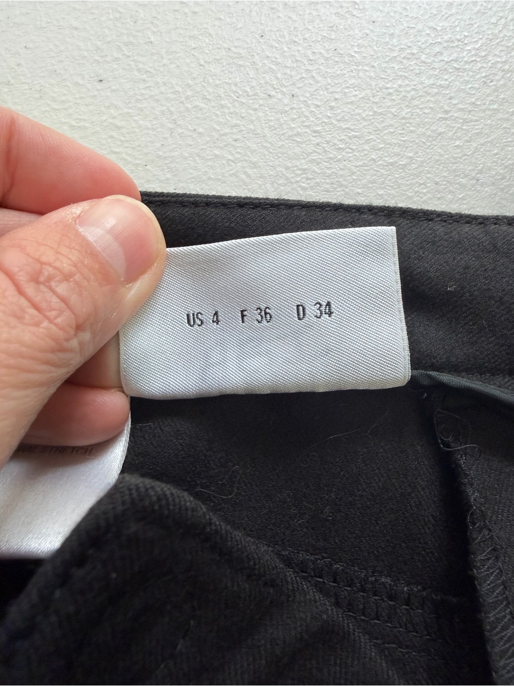 Akris Punto Black 100% Wool Natural Stretch Straight Leg Pants Size 4 - Picture 4 of 10
